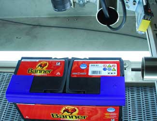 對電池的最終檢測使用的是康耐視 VisionPro